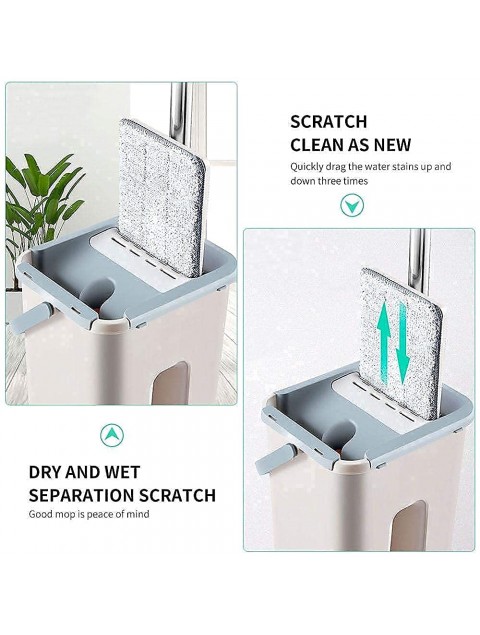 Scratch mop bucket mop